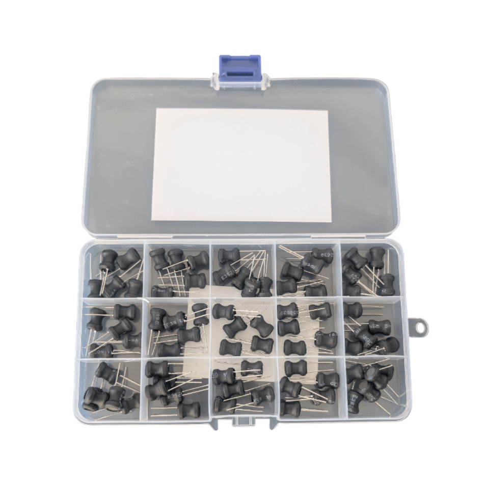 Set 75 bucati inductori cilindrici, 2.2uH-10mH, Bitmi 12320