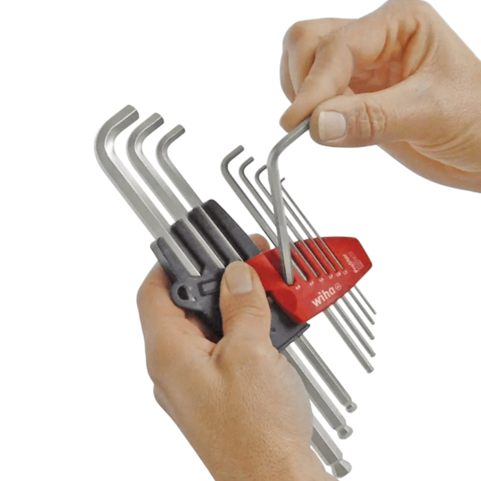 Set chei imbus hexagonale, 9 piese - Wiha 07192