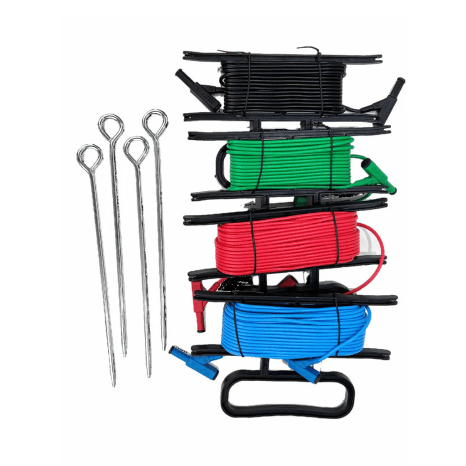 Set cabluri masurare rezistenta impamantare pentru KPS MULTICHECK6010