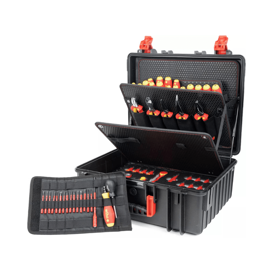 Set scule izolate VDE, 81 piese, XL Mechatronic, WIHA 47249