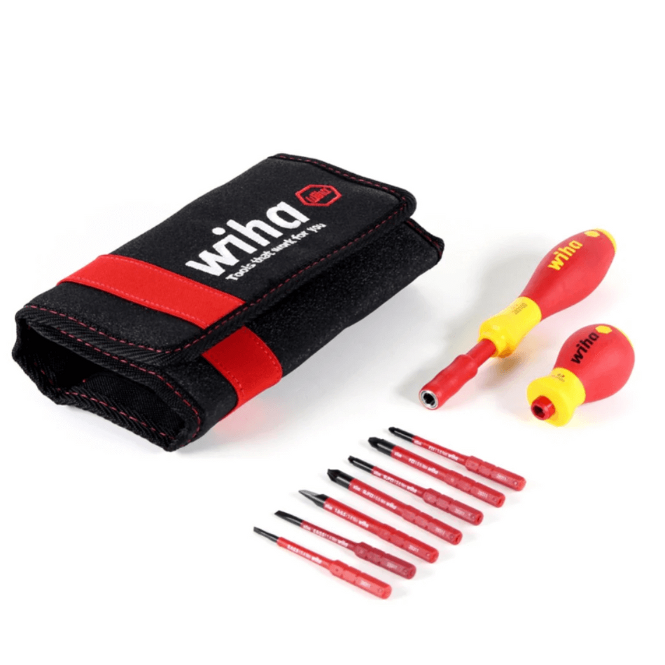Set surubelnita electrician - 10 piese izolate slimVario Wiha 41233