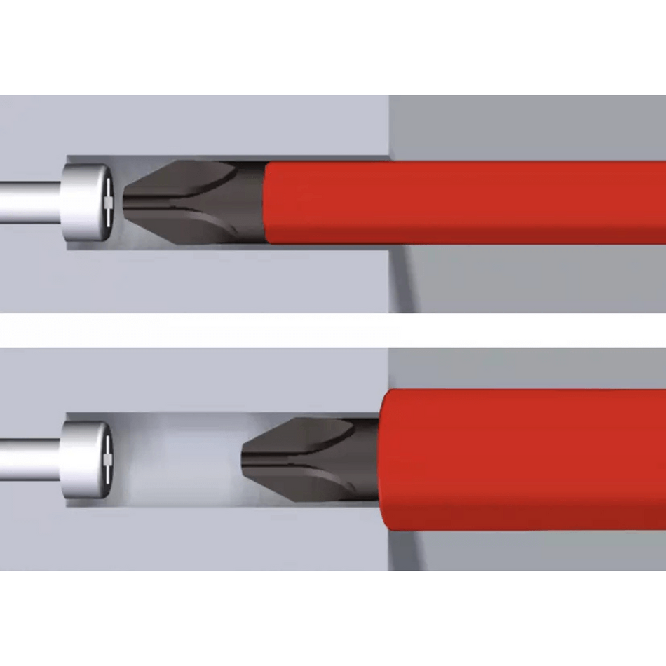 Set surubelnite electrice TORX, 6 piese, VDE 1000V, Wiha SoftFinish Electric SlimFix 41245