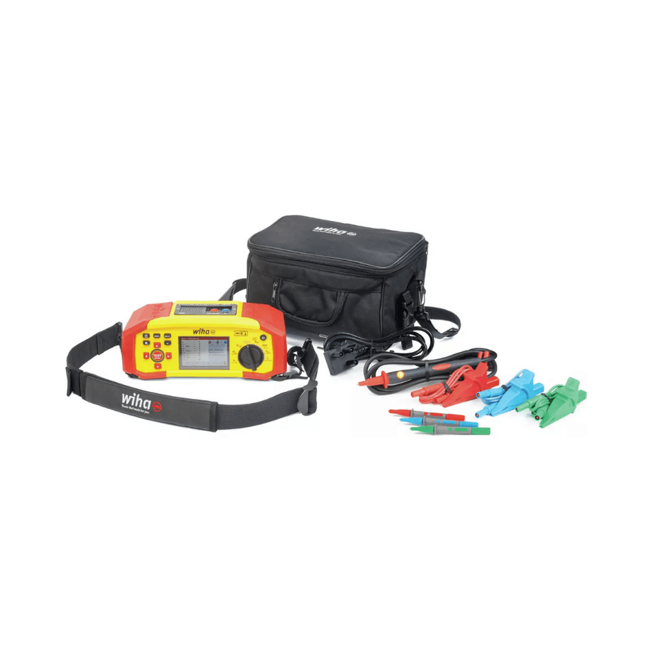 Set tester multifunctional pentru instalatii electrice, geanta textila, WIHA MFT One 47218