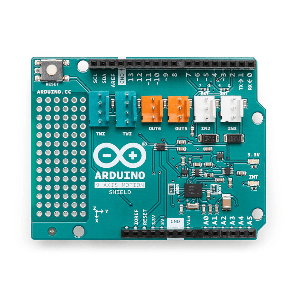 Placa de expansiune originala Arduino, senzor de miscare 9 axe
