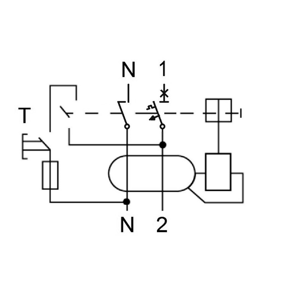 Intrerupator automat diferential, 1P+N, 6kA, B 25A, 30mA, tip A, SCHRACK AK668625