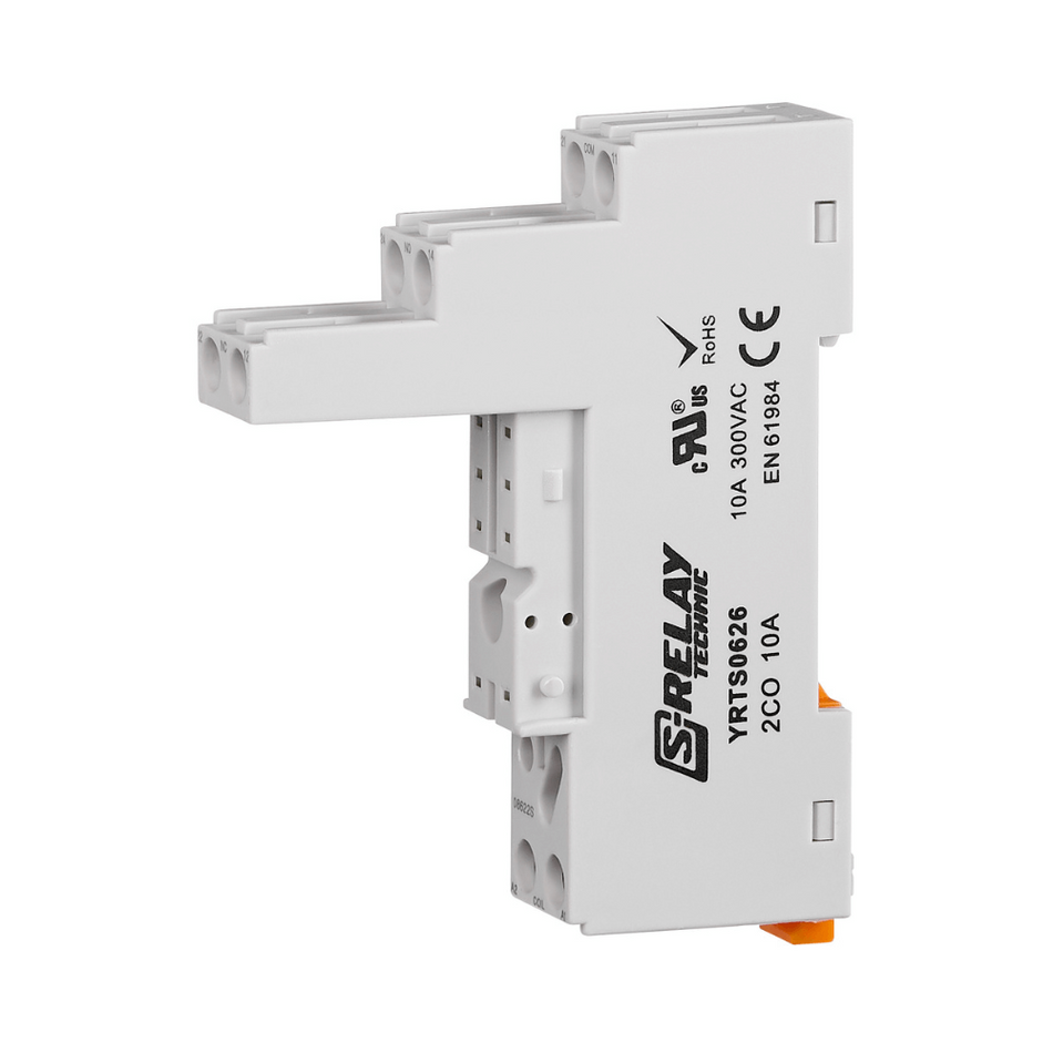 Soclu pentru releu, 5mm, cu surub, SCHRACK YRTS0626