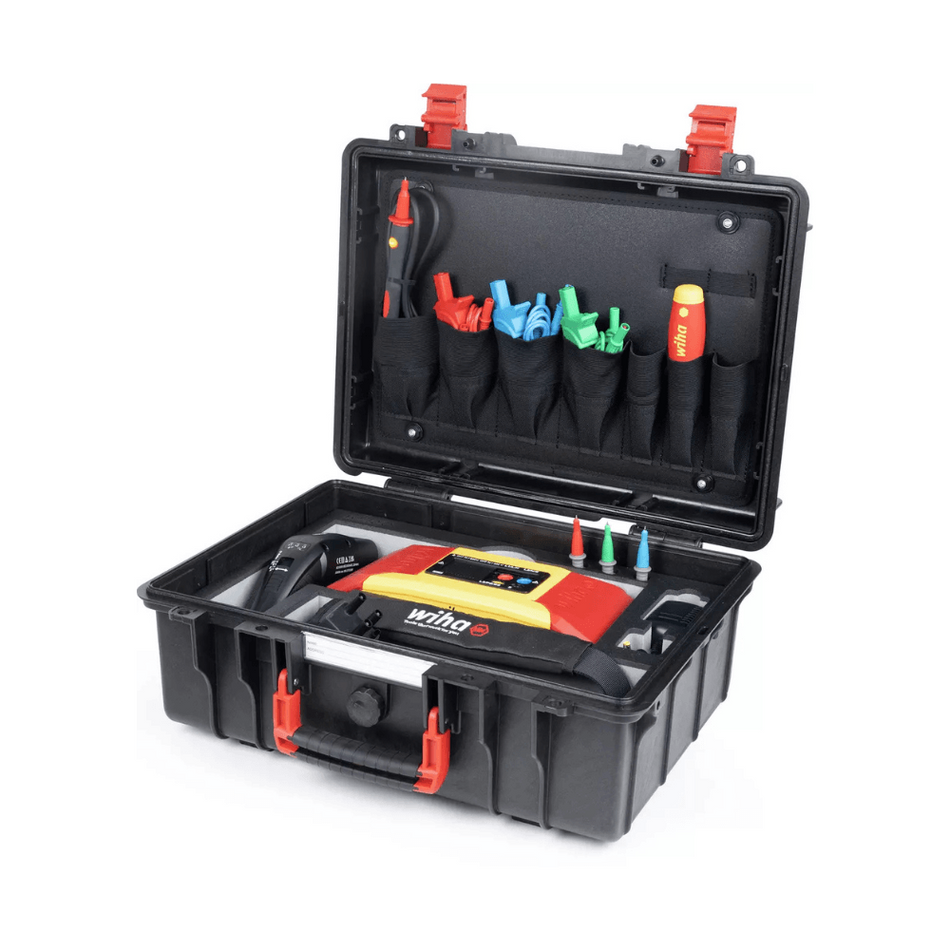 Set tester multifunctional pentru instalatii electrice, cutie tip L, WIHA MFT One 47216